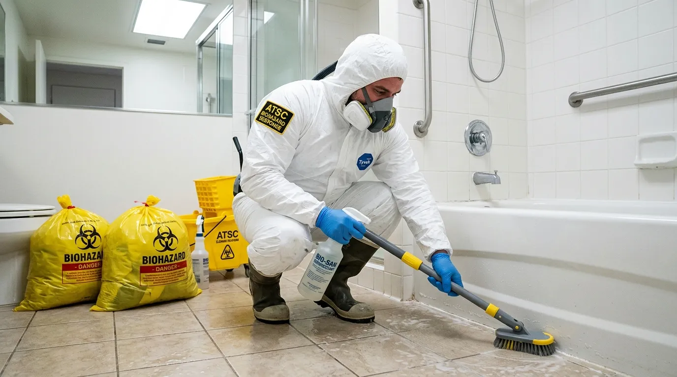 Decontamination equipment deployed for Blood Cleanup in Hyannis